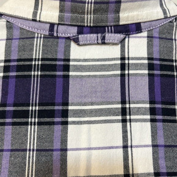 Roper Cowboy Western Plaid Button Down Shirt Men's Large - Picture 6 of 6